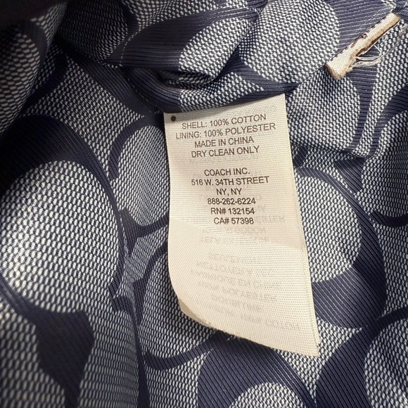 Coach Black Double-Breasted Blazer size S - Picture 8 of 9